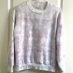 American Eagle Pink Tye Die Hoodie